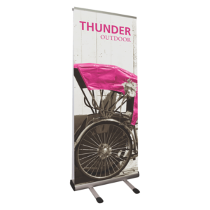 Thunder Outdoor Banner Stand Display