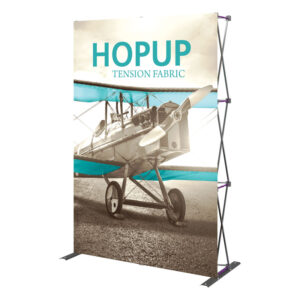 60" x 90" Flat HOPUP Fabric Popup Exhibit