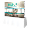 90" x 60" Tabletop Flat HOPUP Fabric Popup Exhibit
