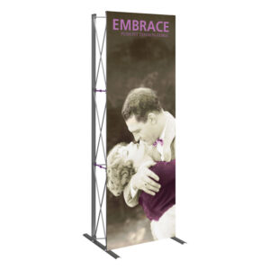 31" x 89" EMBRACE Fabric Popup Exhibit