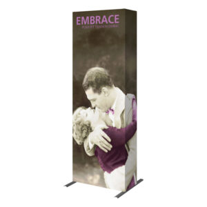 31" x 89" EMBRACE Fabric Popup Exhibit