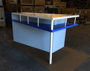 Custom Counter with LED Lights