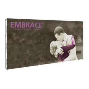 178" x 89" EMBRACE Fabric Popup Exhibit