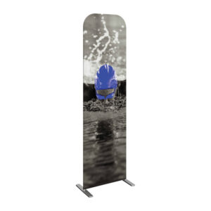 23.63" x 91.63" Flat Fabric Banner Stand Display