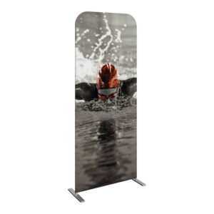 Tube Frame and Fabric Graphic Banner Stand