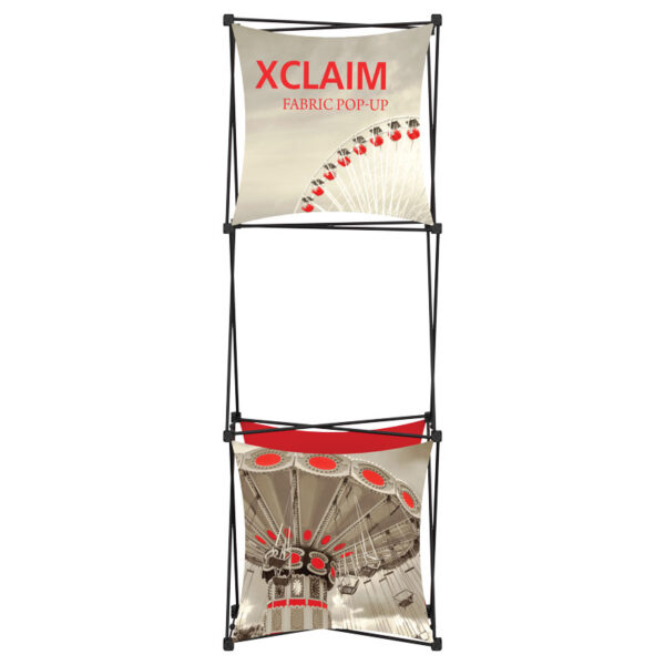 30" x 88" XCLAIM Fabric Popup Exhibit-1