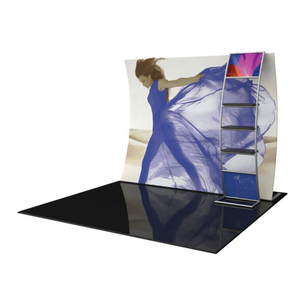 114" x 92" Curved Aluminum Frame and Fabric-5