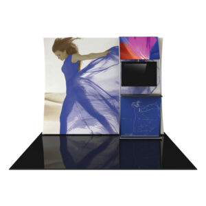 114" x 92" Curved Aluminum Frame and Fabric-3