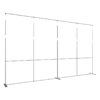 235" x 120" Extra Tall Flat Frame and Fabric Exhibit