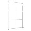 93" x 120" Extra Tall Flat Aluminum Frame and Fabric Exhibit