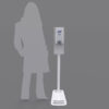 MOD-9001 Hand Sanitizer Stand Without Graphic