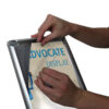 8.5" x 11" Advocate Poster Sign Display Stand