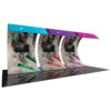 C-Shaped Tension Fabric Video Back Wall