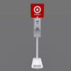 MOD-9003 Hand Sanitizer Stand With Graphic