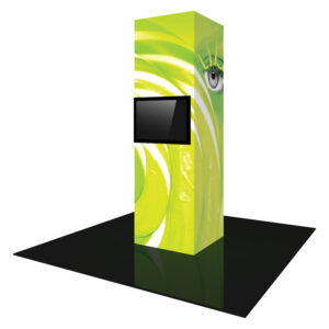 VECTOR FRAME Modular Backlit Fabric Monitor Tower 03