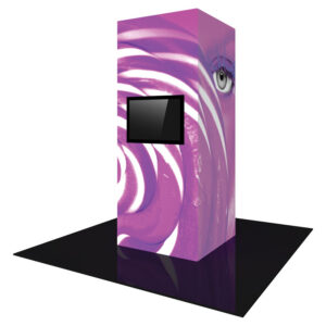 VECTOR FRAME Modular Backlit Fabric Monitor Tower 04VECTOR FRAME Modular Backlit Fabric Monitor Tower 04