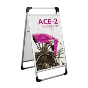 Ace2 Outdoor Sign Stand