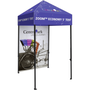 5-Foot Zoom Economy Event Tents