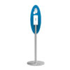 Trappa Post Sanitizing Stand with Oval Graphic