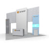 Wing 20 x 20 Island Trade Show Exhibit Booth