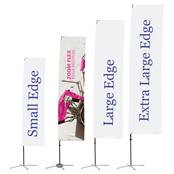 Medium Edge ZOOM Flex Outdoor Flag