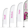 Extra Large Straight ZOOM Flex Outdoor Flag