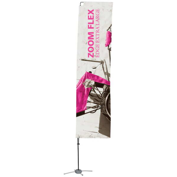 Extra Large Edge ZOOM Flex Outdoor Flag