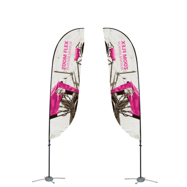 Medium Single-Sided Feather Outdoor Flag