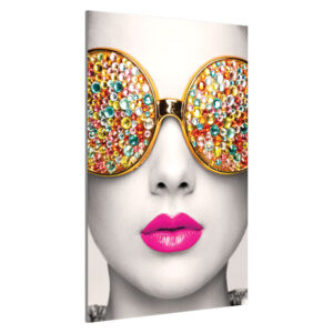 Rectangle Frame Fabric Graphic Display R03