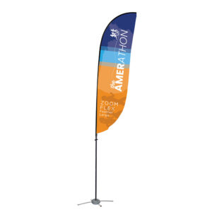 Zoom Feather Outdoor Flag Large