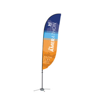 Zoom Feather Outdoor Flag Medium
