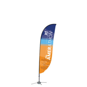Zoom Feather Outdoor Flag Small