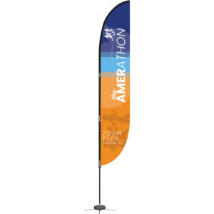 Zoom Feather Outdoor Flag Extra Large