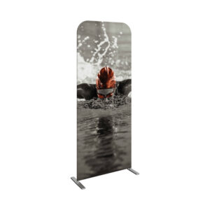 Easy Tube Frame Fabric Banner Stand 35