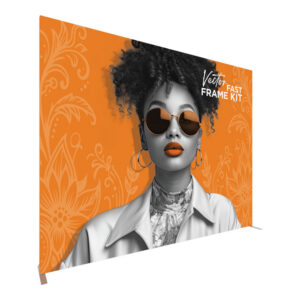Fast Frame 10-Foot Fabric Banner Stand