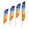 Zoom Feather Outdoor Flag