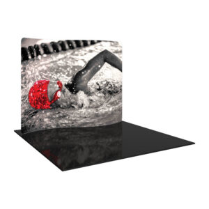 Easy Tube Frame Serpentine Fabric Display
