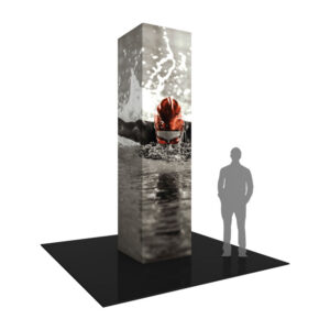 Square Graphic Tower Display 01