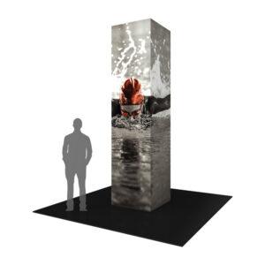 Square Graphic Tower Display 01
