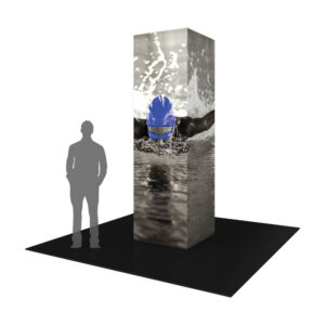 Square Graphic Tower Display 02