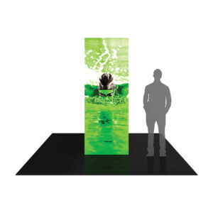 Square Back Lit Graphic Tower 03