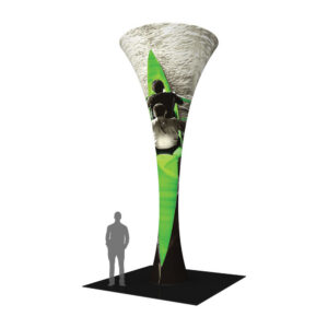 Funnel Shaped Fabric Tower 01