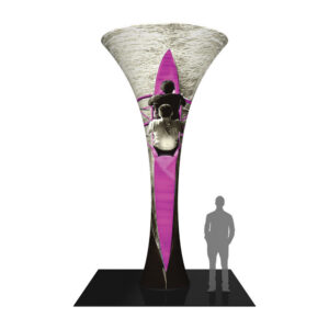 Funnel Shaped Fabric Tower 02