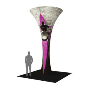Funnel Shaped Fabric Tower 02