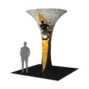 Funnel Shaped Fabric Tower 03