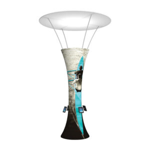 Funnel Shaped Fabric Tower 04