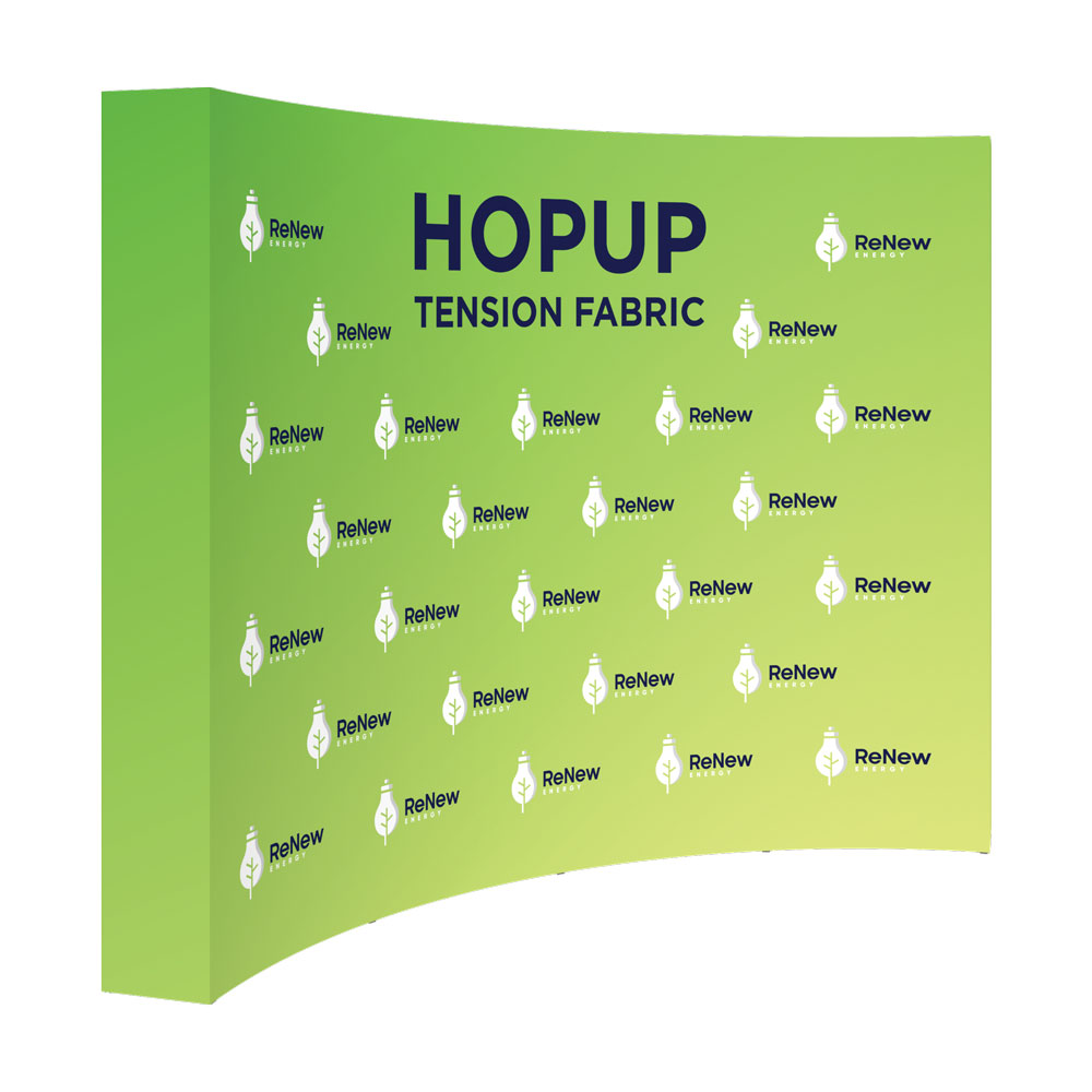 HOPUP Tension Fabric Display 43