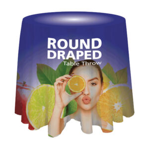 Custom Printed Round Table Covers