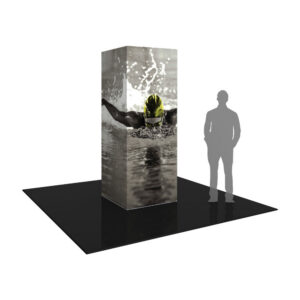 Square Graphic Tower Display 03