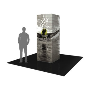 Square Graphic Tower Display 03